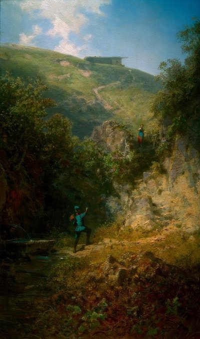 The Vacationer by Carl Spitzweg